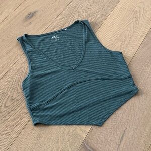 PacSun Asymmetrical cropped tank woman’s Medium